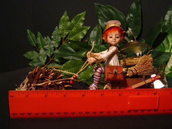 Ooak Fairy Tale Andrè and the Hedgehog